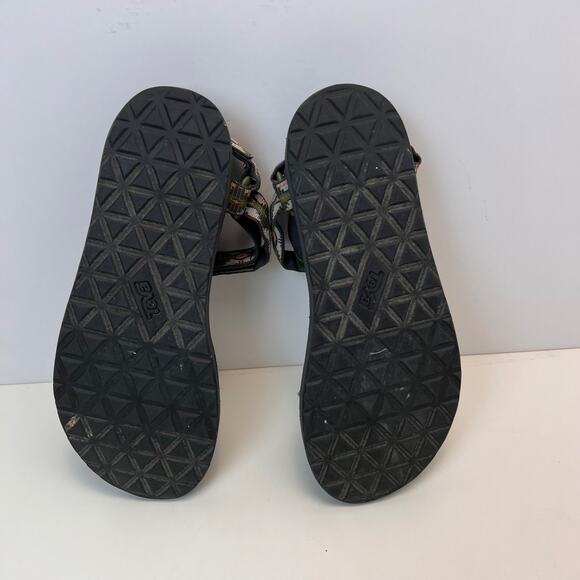 TEVA 1003987 Women’s Size 9 Universal Hiking Sandals Aztec Green Ankle Strap - Picture 6 of 6